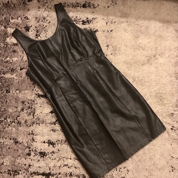 Forever 21 Dresses & Skirts - Forever 21 Faux Leather Dress